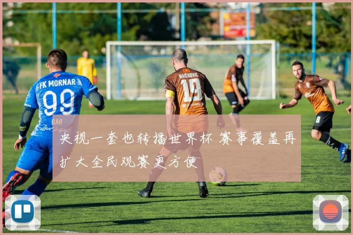 央视一套也转播世界杯 赛事覆盖再扩大全民观赛更方便