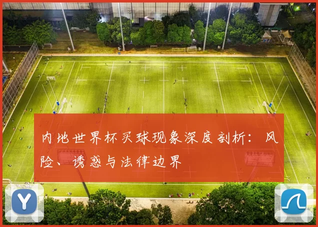 内地世界杯买球现象深度剖析:风险、诱惑与法律边界
