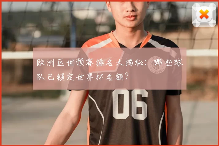欧洲区世预赛排名大揭秘:哪些球队已锁定世界杯名额?